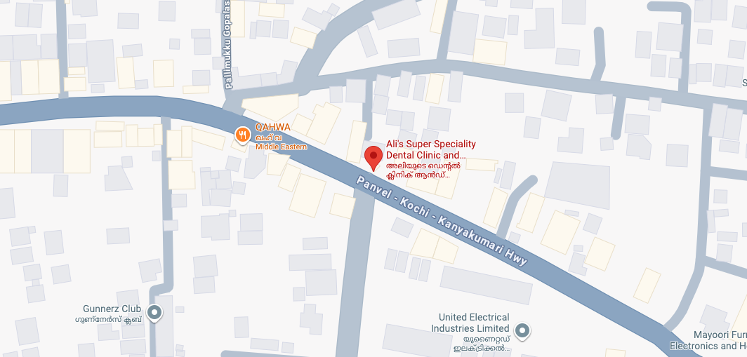 Ali's Super Speciality Dental Clinic Location Map